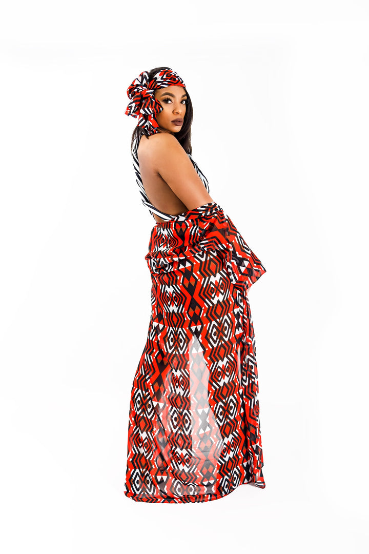 ROBE & SCARF SET - 001